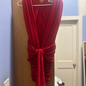 House of CB Vibrant Red Dress